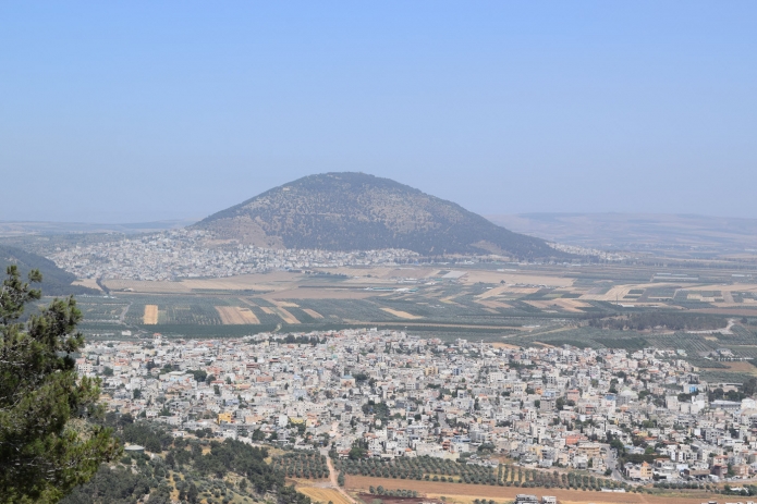 A Tábor hegye Názáret felől