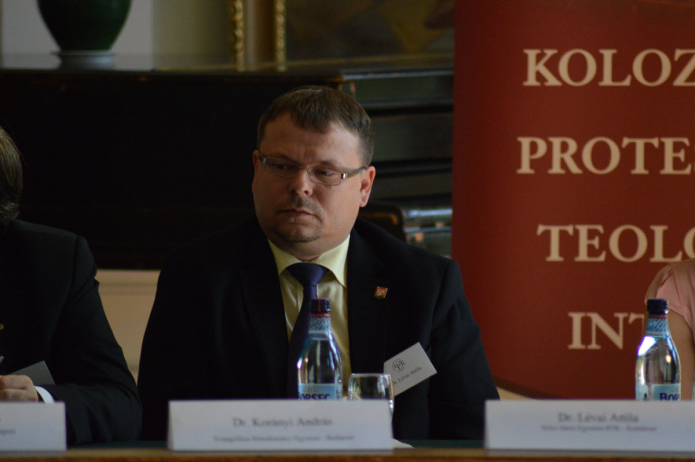 Lévai Attila, a Komáromi Selye János Egyetem teológiai karának dékánja