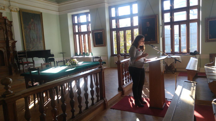 Éles Éva hollandiai tanulmányairól beszél