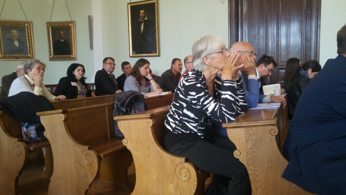 A peregrinus találkozó résztvevői