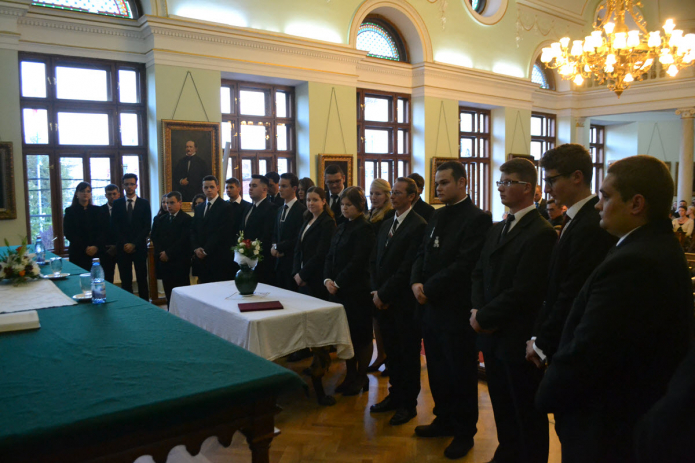 Fogadalmat tesznek az elsőéves hallgatók