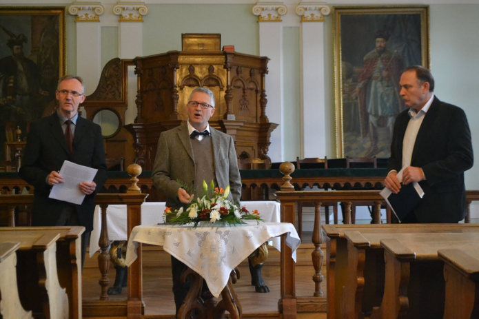 Sven Grosse előadást tart Philip Melanchtonról