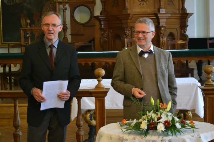 Sven Grosse előadást tart Philip Melanchtonról