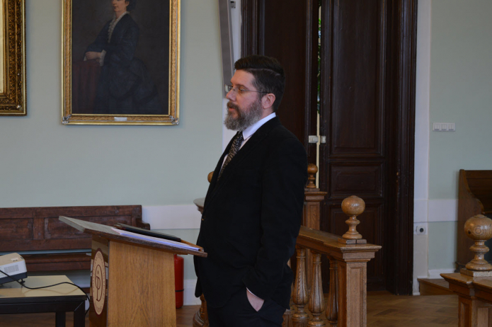 Mike Pál magyarkéci lelkipásztor beszél a lelkészi szolgálatról