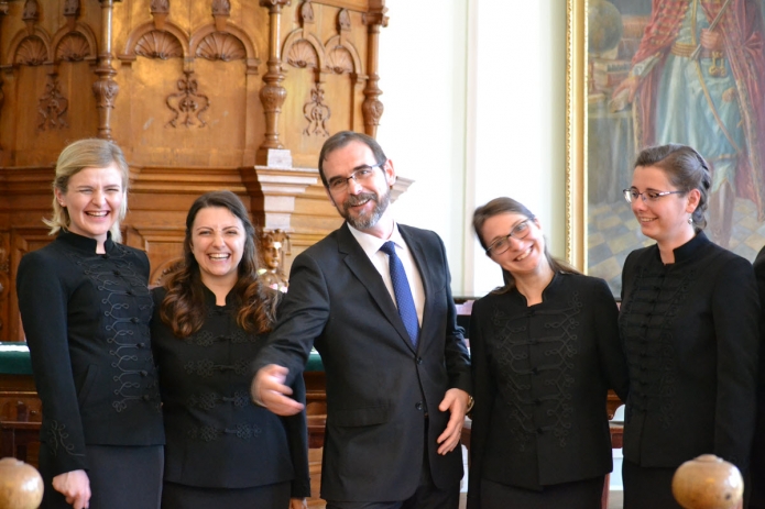 Még egy közös fotó az évfolyamfelelőssel