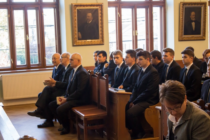 Az évnyitó ünnepély vendégei és hallgatósága