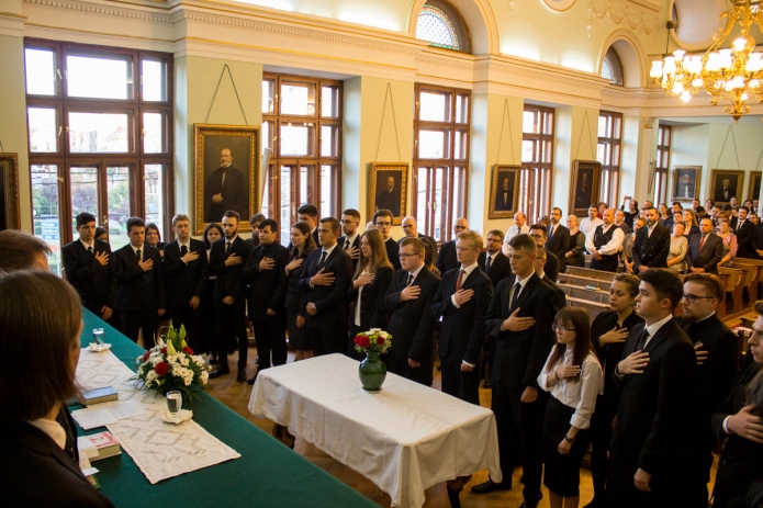 Fogadalmat tesznek az elsőéves hallgatók