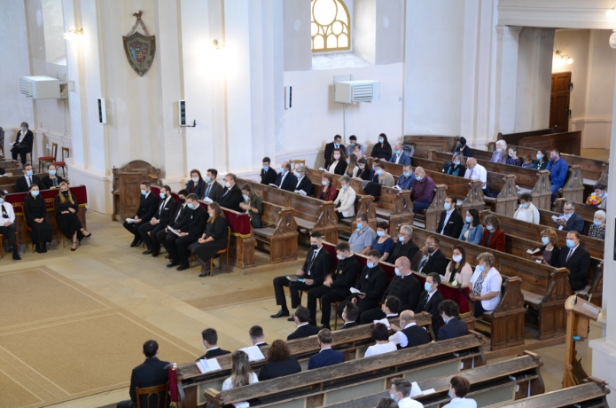 Kibocsátó istentisztelet az Alsóvárosi Református Templomban