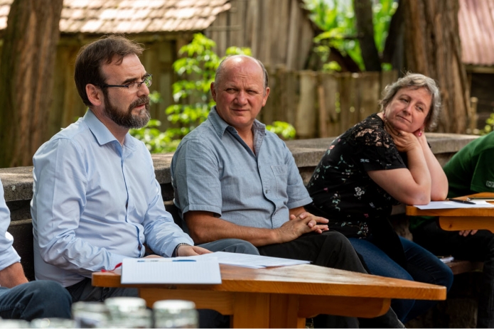 Kolumbán Vilmos, Visky Béla, Somfalvi Edit