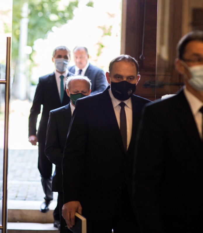 Tanári kar bevonulása