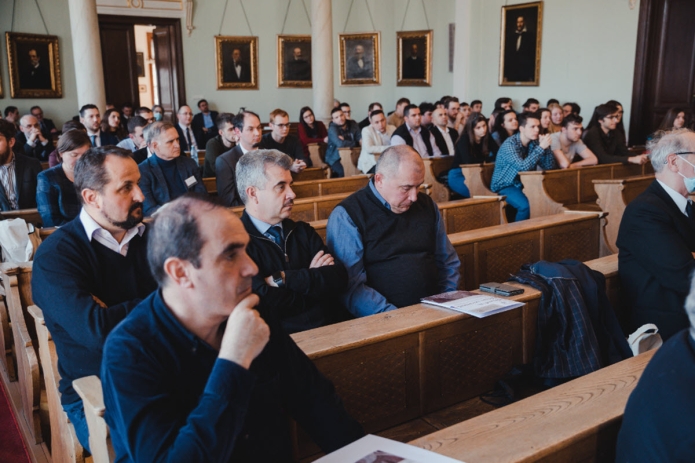 A Tavaszy-konferencia hallgatósága