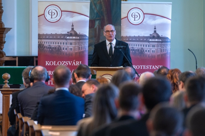 Kovács István unitárius püspök köszöntése