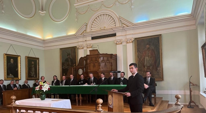 Horváth József búcsúzik az egyetem polgáraitól