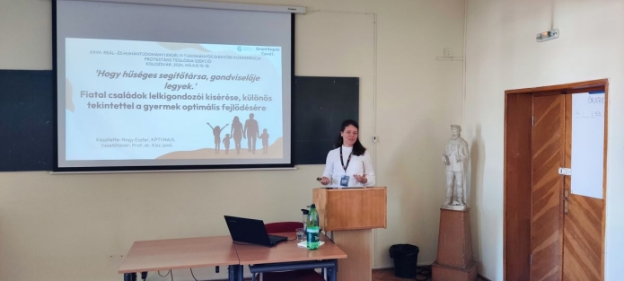 Nagy Eszter másodéves magiszteri hallgató előadása (KPTI)