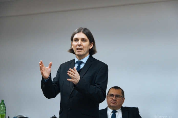 Koppándi Botond az unitárius csendesnapi program felelőse