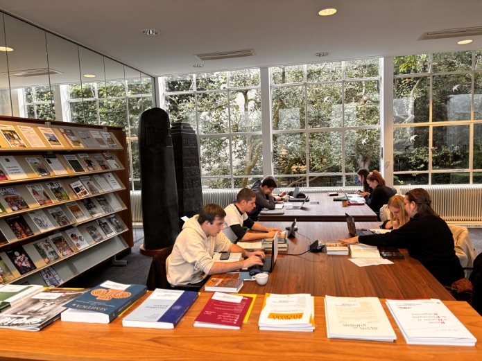 Egyéni kutatómunka a Theologische Universiteit Utrecht könyvtárában