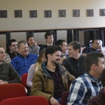 Ősz Sándor Elődöt hallgatják