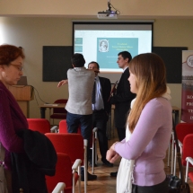 Beszélgetés a szünetben