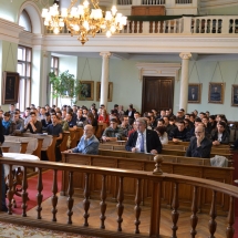 Emanuel Tov a KPTI dísztermében