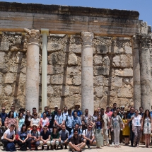 A kapernaumi zsinagógában