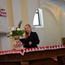 Farkas Orsolya búcsúzik a végzős hallgatóktól