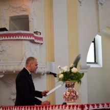 Palkó Zalán Koppány búcsúzik a végzős hallgatók nevében