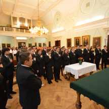 Fogadalmat tesz az első évfolyam