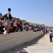 Zsidó temető Jeruzsálem keleti oldalán