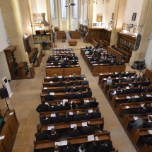 Konferencia megnyitó a Farkas utcai templomban