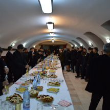 Állófogadás a Teológiai Intézet konviktusán