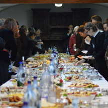 Állófogadás a Teológiai Intézet konviktusán