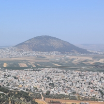 A Tábor hegye Názáret felől