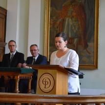 Búcsúbeszédet mond Antal Enikő