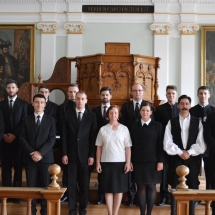 A 2016-2017-es év végzős hallgatói évfolyamfelelős tanárukkal