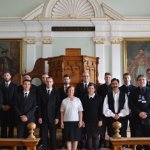 A 2016-2017-es év végzős hallgatói évfolyamfelelős tanárukkal