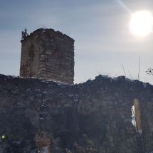 A borosbenedeki templomromnál