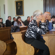 A peregrinus találkozó résztvevői