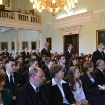 Az évnyitó résztvevői