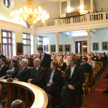 Az évnyitó résztvevői