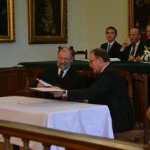 Németh Tamás (PRTA) és Kállay Dezső (KPI)