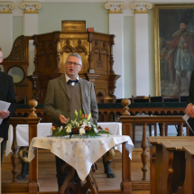 Sven Grosse előadást tart Philip Melanchtonról