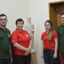 Az előfelvételi program diákszervezői