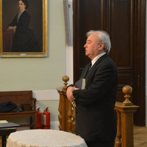 Csűry István püspök áhítatot tart