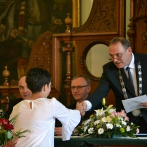 Hallgatói jutalomkönyvek átadása