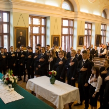 Fogadalmat tesznek az elsőéves hallgatók