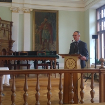 Kiss Jenő (KPTI) előadást tart