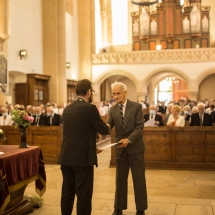 Véndiákok okelveleinek átadása