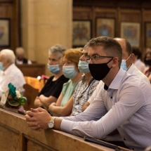 A kibocsátó istentisztelet gyülekezete