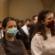 A kibocsátó istentisztelet gyülekezete