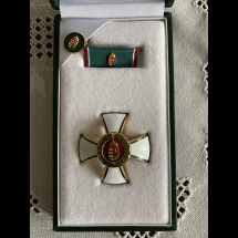 A díjazott kitüntetése